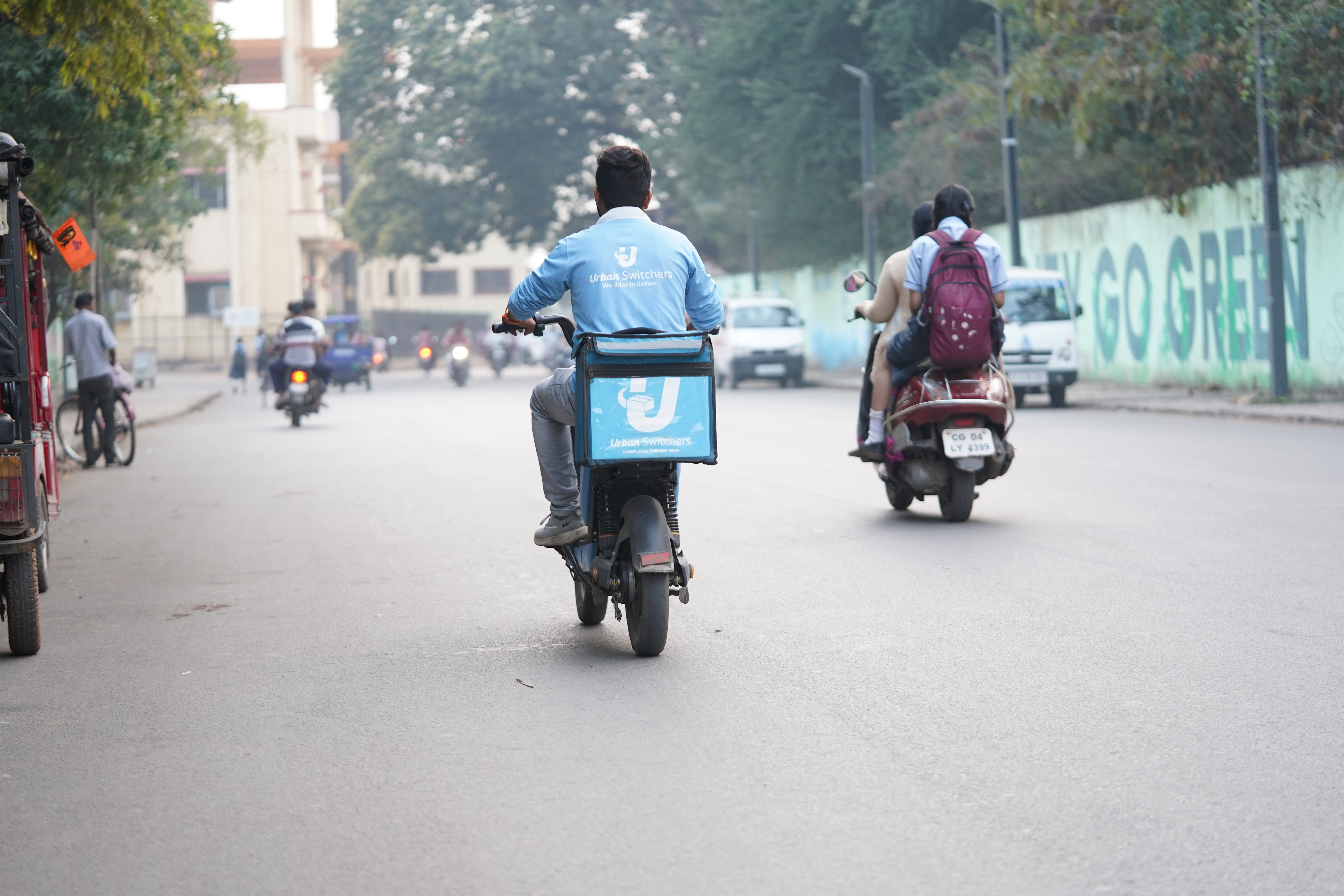 Urban 
       switchers rider
